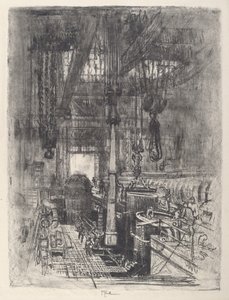 Wapenkuil, No.II door Joseph Pennell