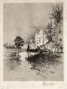 Haarlem, 1884 door Joseph Pennell