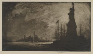Heil Amerika door Joseph Pennell