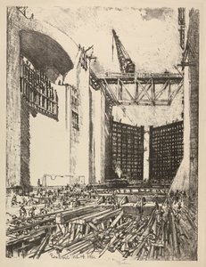 Het leggen van de vloer van Pedro Miguel Lock
