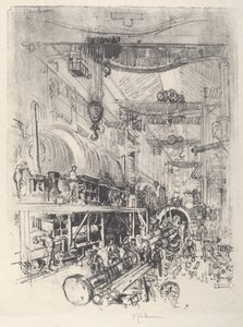 Een turbine motor maken, 1917