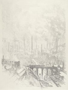 Munitie Stad, Nr. I door Joseph Pennell