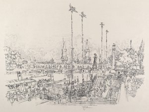 Oberbaum-Brücke, Berlijn, 1921