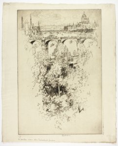 Over Waterloo Bridge, kerk en werk