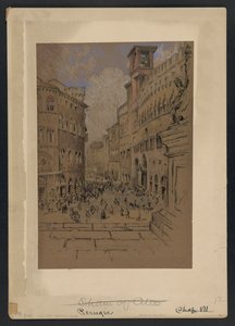 Perugia door Joseph Pennell