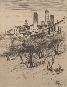 San Gimignano, 1883