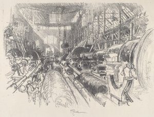 De grootste draaibank ter wereld, 1917