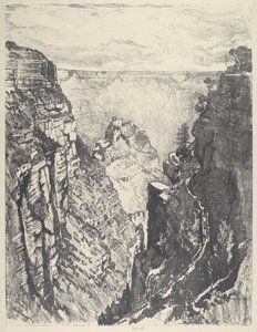 The Bright Angel Trail door Joseph Pennell