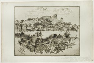 De Debacle van de Lesseps, Panama door Joseph Pennell