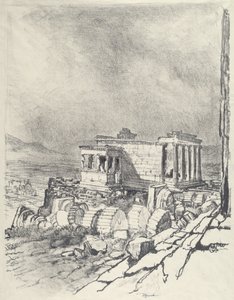 Het Erechtheum door Joseph Pennell