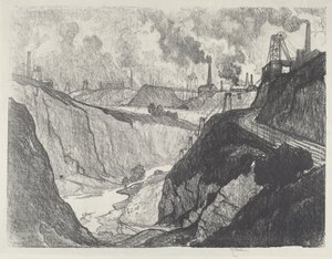 De IJzermijn door Joseph Pennell