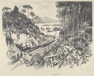 De Jungle door Joseph Pennell