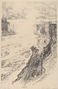 Het mysterie van de mist door Joseph Pennell