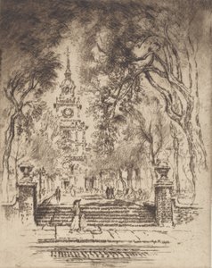 Het Plein, Onafhankelijkheidsplein, Philadelphia, 1920