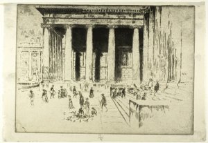 De trappen, British Museum