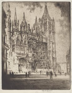 De Westelijke Voorgevel, Kathedraal van Rouen