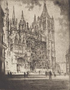 De Westelijke Voorzijde, Kathedraal van Rouen, 1907