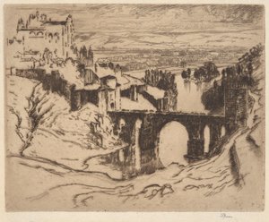 Zonder Titel [Brug van St. Martin, Toledo]