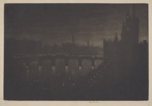 Westminster, avond