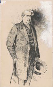 William Wilson Corcoran door Joseph Pennell