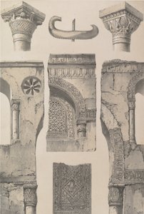 13. Details, Moskee van Ibn Toûloun, 1843