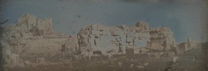 Hexagonale Hof, Tempel van Jupiter, Baalbek, 1843