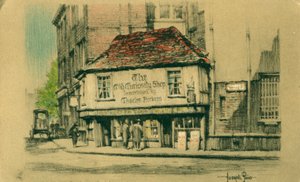 The Old Curiosity Shop, Portsmouth Street, Westminster, Londen door Joseph Pike