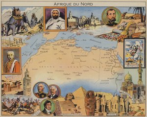 Noord-Afrika door Joseph Porphyre Pinchon