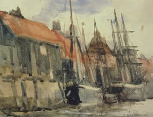 Bij de Kade door Joseph Richard Bagshaw