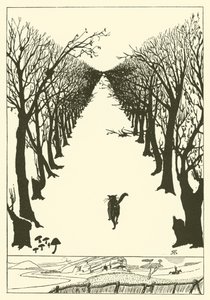 De kat die alleen liep (gravure) door Joseph Rudyard (after) Kipling