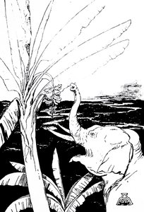 Illustratie van een olifant door Kipling