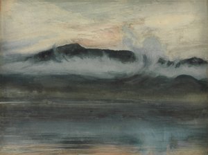 Coniston & Old Man door Joseph Severn