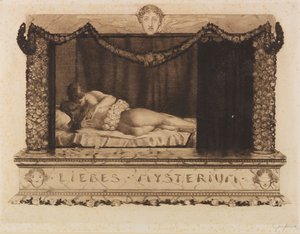 Een liefdesmysterie, 1913 door Joseph Uhl