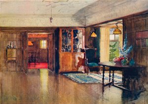 The Orchard, Harrow: De eetkamer, ca. 1880-1903, 1903