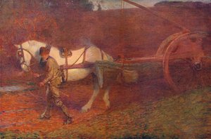 De houtwagen, ca. 1906 door Joseph Walter West