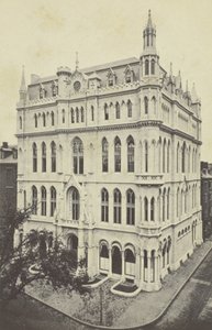 Nieuwe Vrijmetselaarstempel, Boston, 1860s