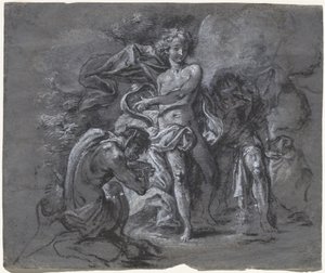 De Wedstrijd tussen Apollo en Pan voor Koning Midas