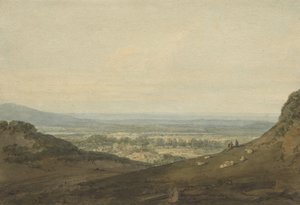 Uitzicht in Westmorland, nabij Ireton door Joseph Mallord William Turner