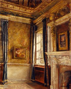 Blauwe fluwelen kamer - Hoek van dromen, Chiswick House