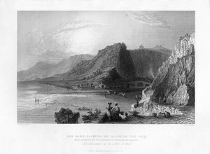 De Nahr-El-Kelb Dog River, Libanon, 1841