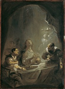 Christus in Emmaüs door Joseph Winterhalder d. J.