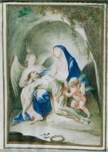Maria met het lichaam van Christus door Joseph Winterhalder d. J.