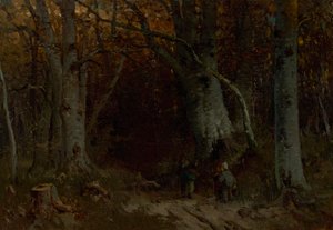Hans en Grietje door Joseph Wopfner