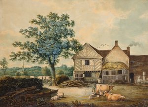 Boerenerf bij Aston Hall