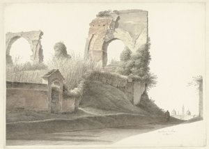 Nero’s Aquaduct in Rome door Josephus Augustus Knip