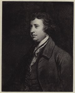 Edmund Burke door Joshua (after) Reynolds