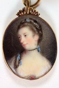 Lady Anne Campbell, gravin van Strafford door Joshua (after) Reynolds