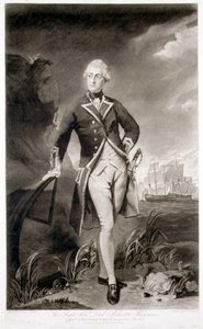 Portret van Lord Robert Manners, kapitein van HMS 