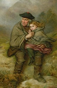 De Koude Wind, 1876 door Joshua Hargrave Sams Mann