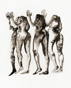 Abstract Ink Women door Joshua Hoskins